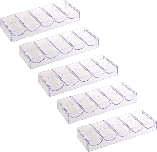 5pcs acrylic poker chips - acrylic,