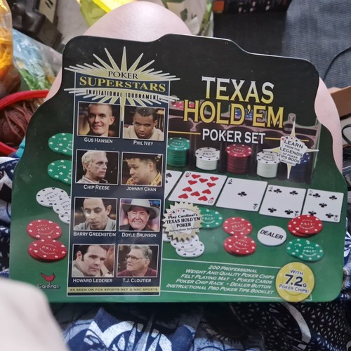 Texas hold poker set with - poker,