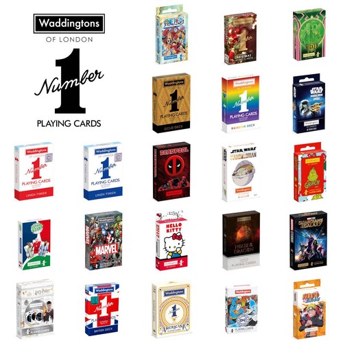 Waddingtons number playing - number,