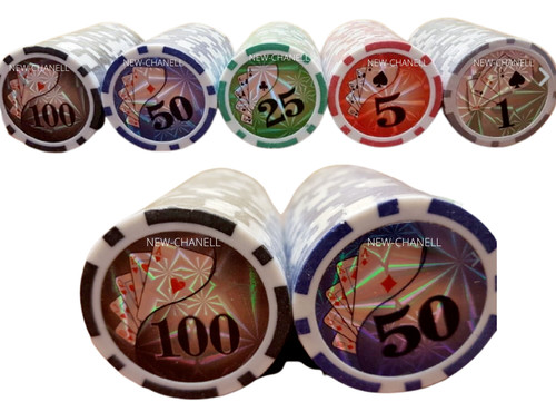 100 texas clay poker casino - clay,