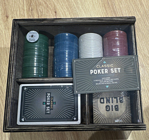 Classic casino poker set 100 - classic,