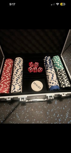 Texas hold poker chips and - hold'em,