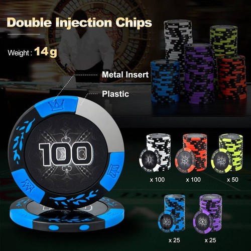 Poker chip set - ,