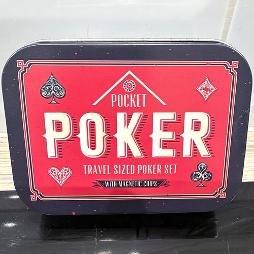Wilko pocket poker travel set - pocket,