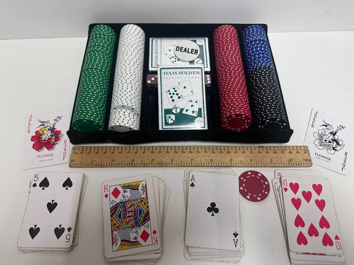 Poker set texas hold chips - hold,