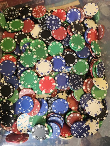 540 poker chips black - 540, chips.
