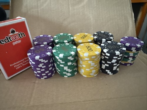 Clay poker chips 154no 12g - poker, 154no.