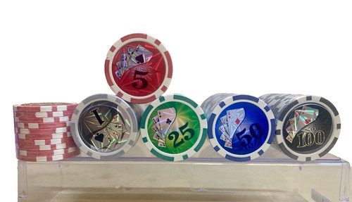100 mix numbers texas poker - numbers,
