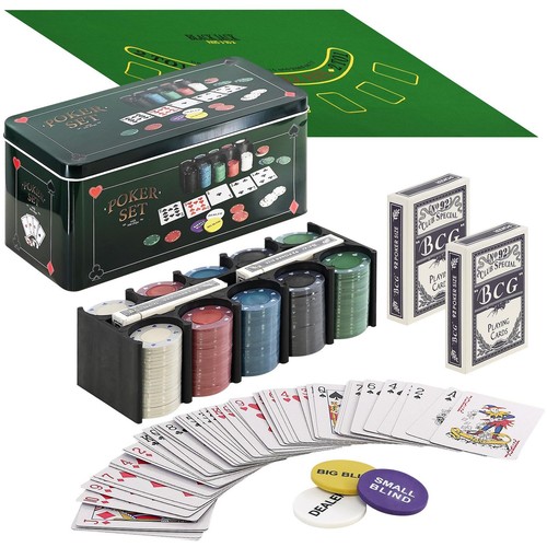 Poker gaming set - poker,