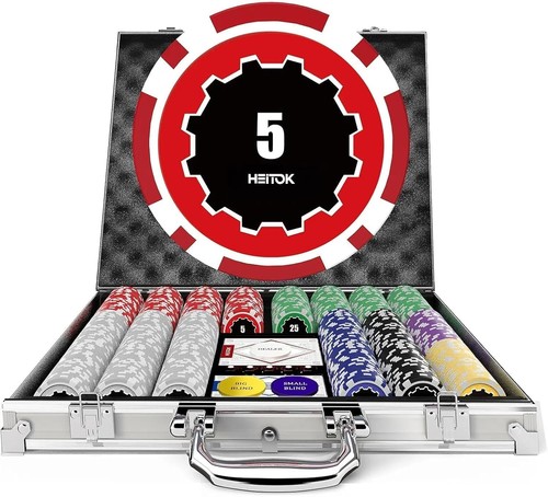 500pc iron core poker - iron, chip