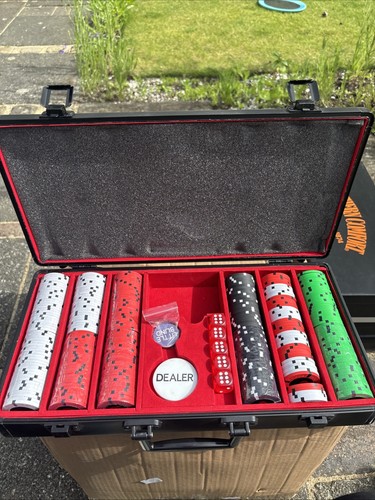 Bodog poker chip set with - poker,