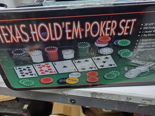 Texas hold poker set chips - texas,