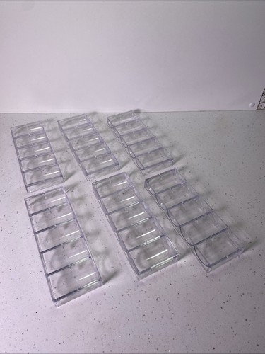 Clear acrylic poker chip - clear,